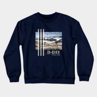 D Day 06 Jun 1944 WW2 Normandy Landings Crewneck Sweatshirt